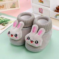 Thumbnail for CuddleSteps – Chaudes et antidérapantes – Chaussons pour bébés animaux
