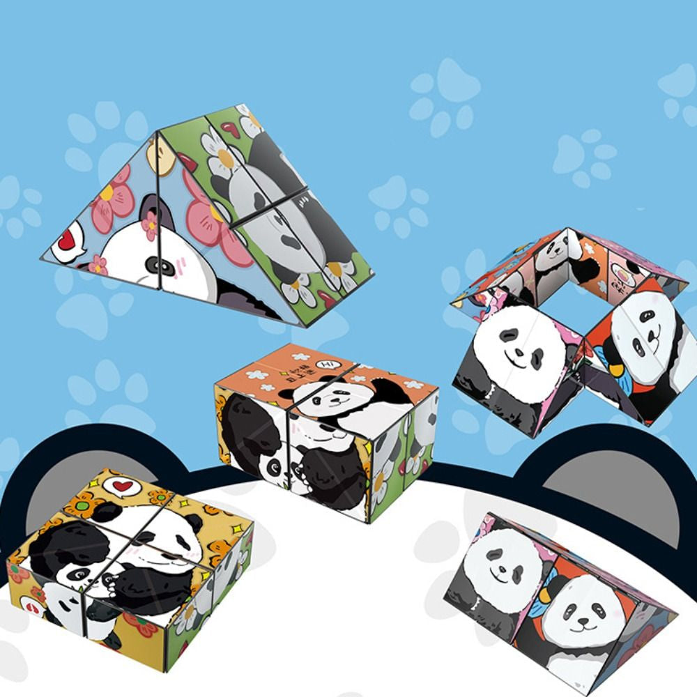 Panda Puzzle™ - Amusement éducatif - Cube puzzle