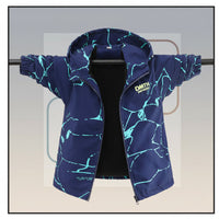 Thumbnail for Reversible Kids Jacket – Imperméable et coupe-vent – Veste légère