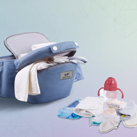 Thumbnail for CozyCarry – Pratique et réglable – Porte-bébé 3 en 1