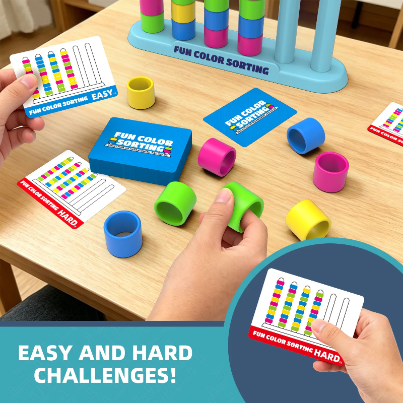 SmartKids – Éducatif et stimulant – Jeu de tri par couleur
