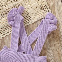 Thumbnail for FloraKnit – Douceur et mignonnerie – Tenue pour bébé avec gilet, salopette et bandeau