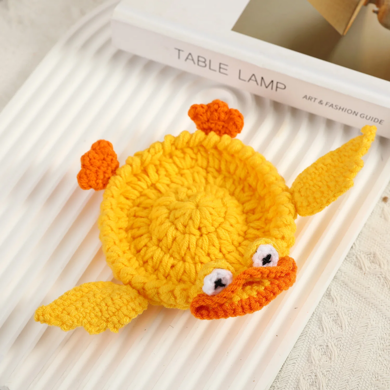 FunnyCritter – Drôle et original – Set de table « Animaux au crochet »