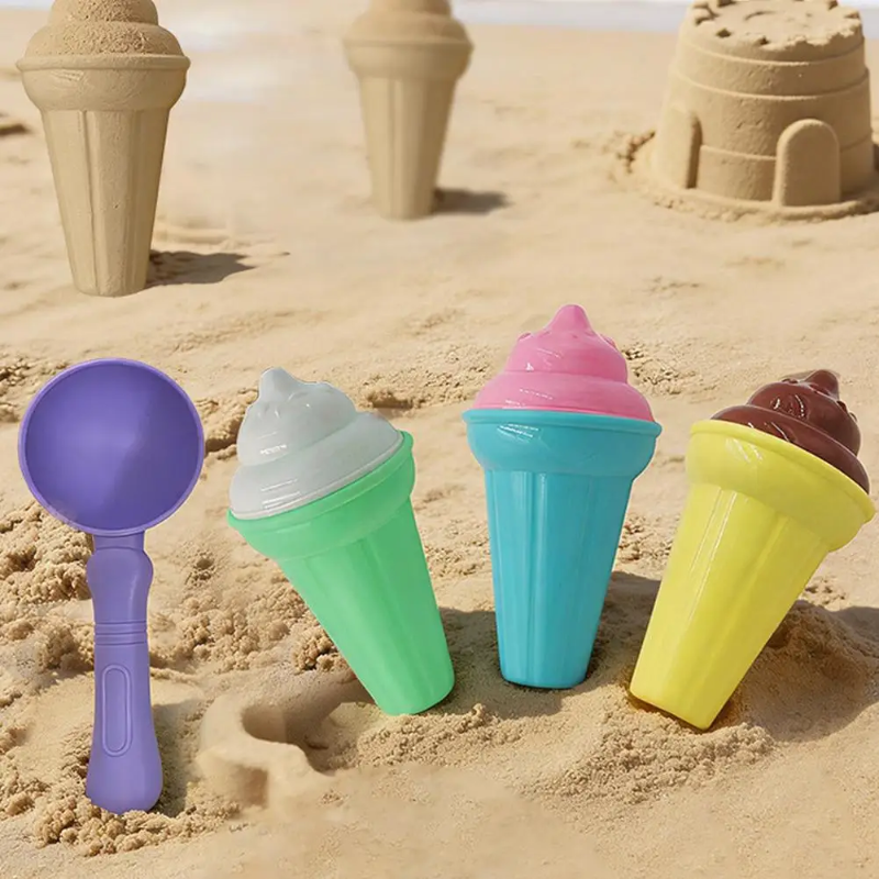 BeachFun – Jeux de sable et créativité – Kit de jeu « Glace de plage »