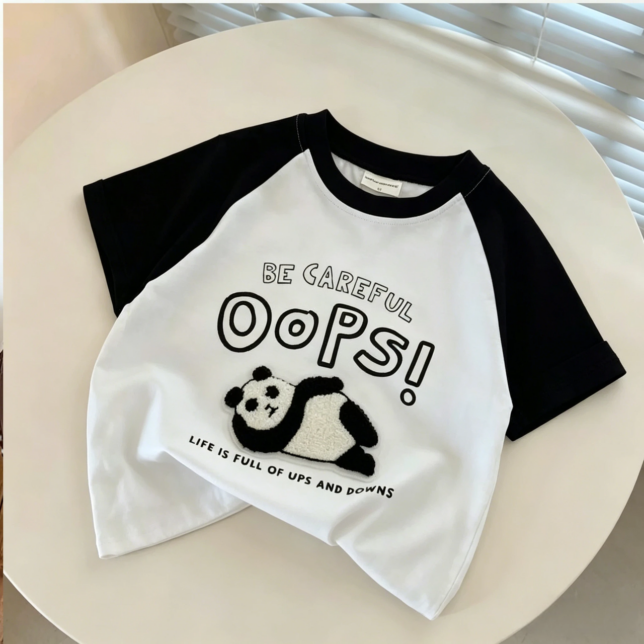 StreetBoy – Tendance et confortable – T-shirt pour enfant à manches raglan et imprimé