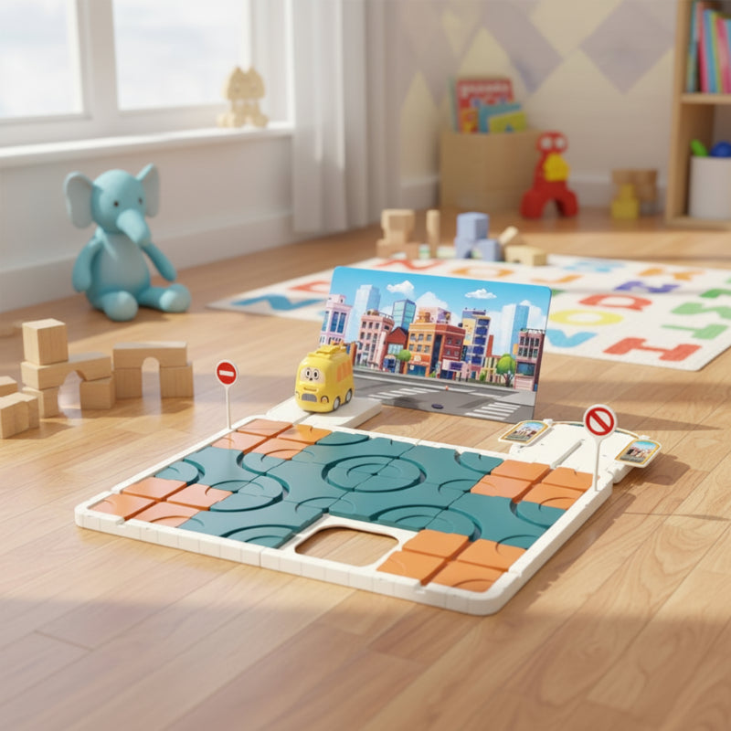 ThinkFun – Pensée logique et concentration – Jeu de puzzle Train