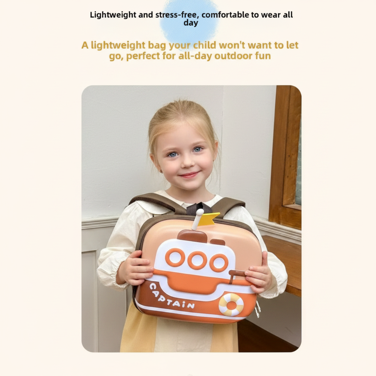 LittleCaptain – Sympa et pratique – Sac à dos Captain