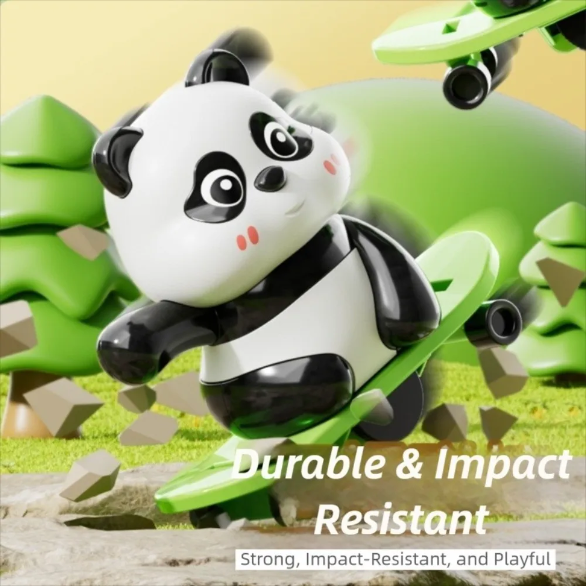 PandaPlay – Amusant  & Dynamique – Jouet panda à remonter