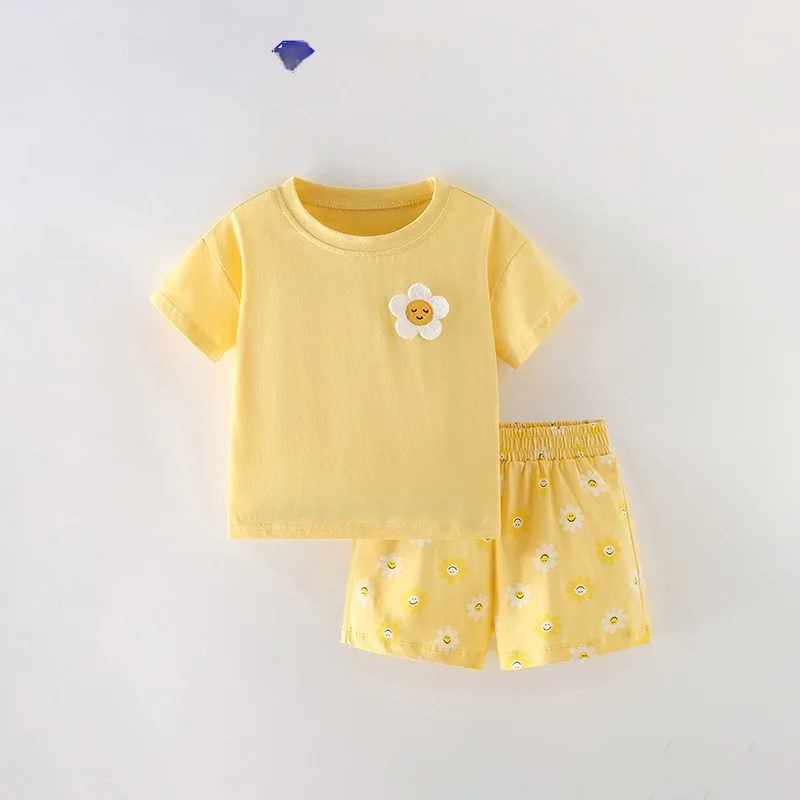 SunnyBloom – Été & Adorable – Ensemble d'été assorti