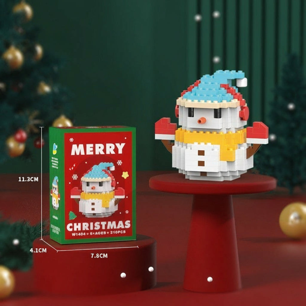 HolidayBlocks – Joyeux et décoratif – Mini-briques de Noël
