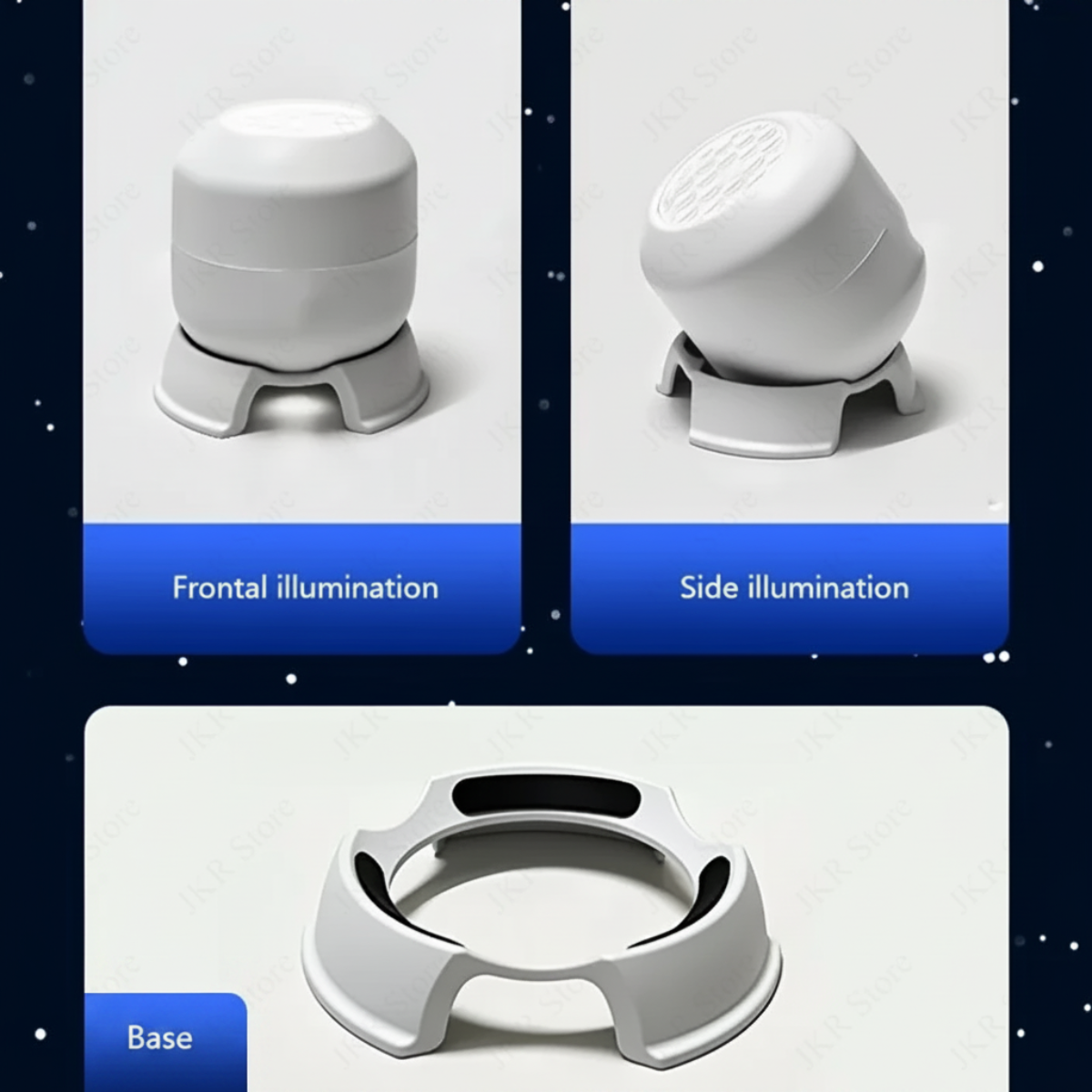 SeaDream – Ludique et éducatif – Veilleuse LED rotative à 360°