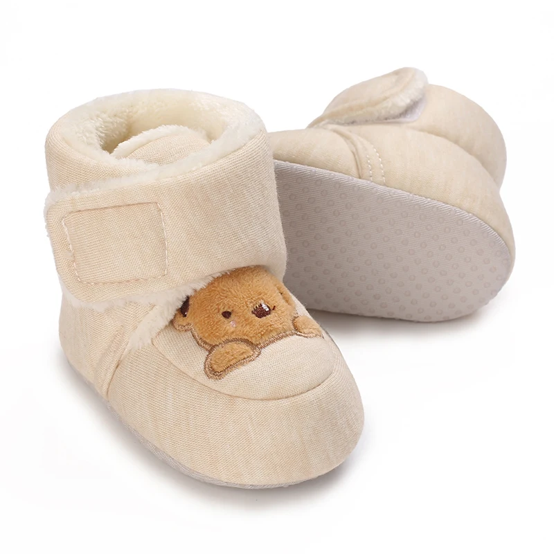 TinyBoots – Chaleureuses et confortables – Chaussures en peluche pour bébés pour l'hiver