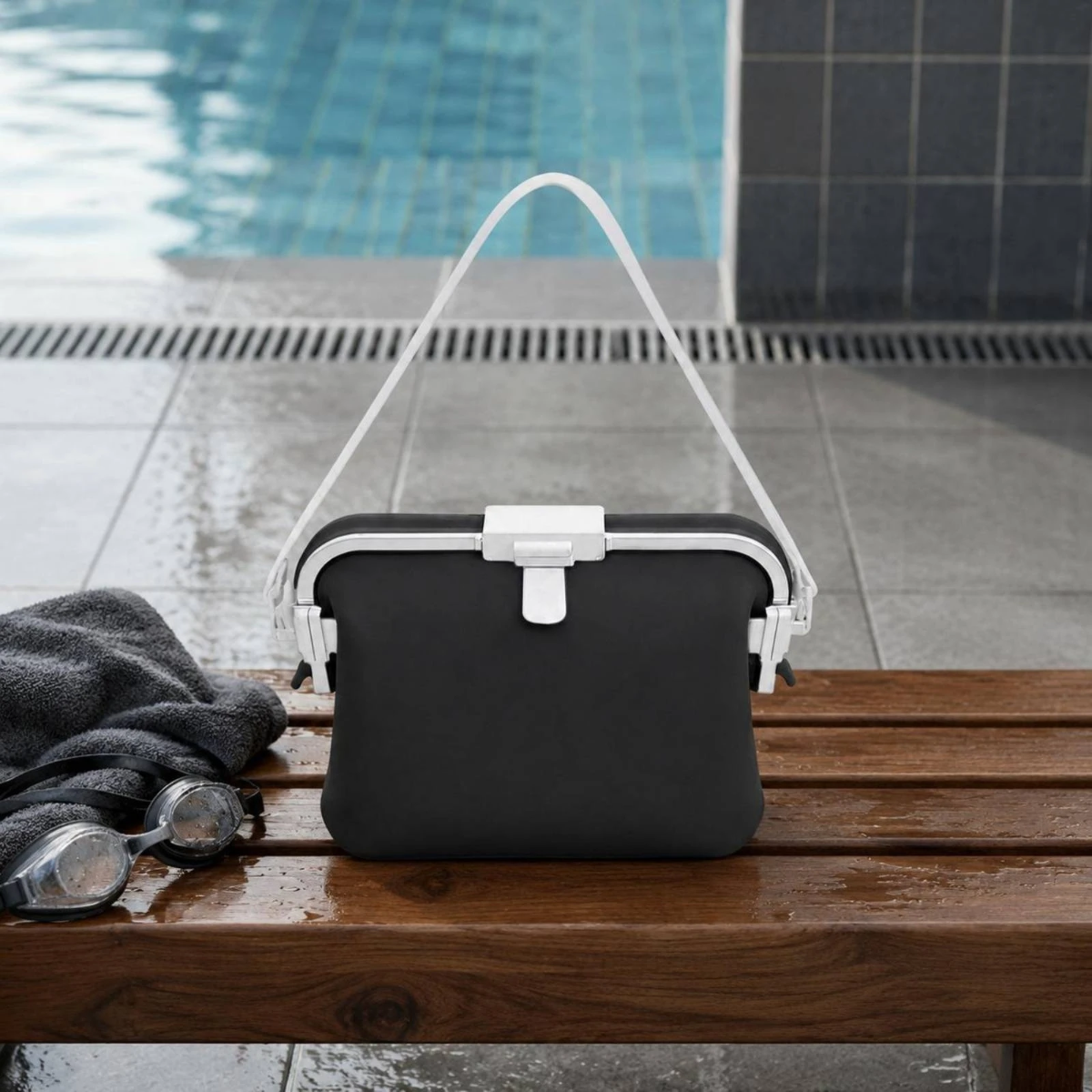 SeaBag – Plaisirs aquatiques & Pratique – Grand sac à bandoulière en silicone imperméable