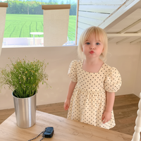 Thumbnail for LittleTwinkle – Douce et confortable – Robe pour enfant à doubles nœuds