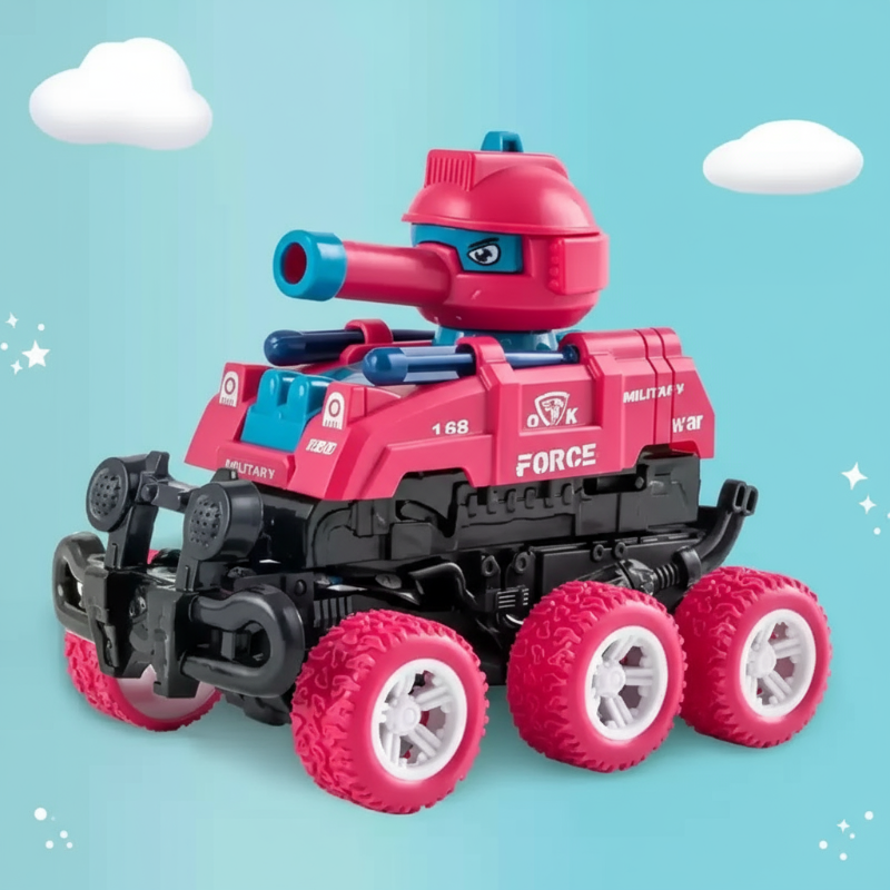 TankHero – Actif et robuste - Réservoir de jouets avec fonction de tir