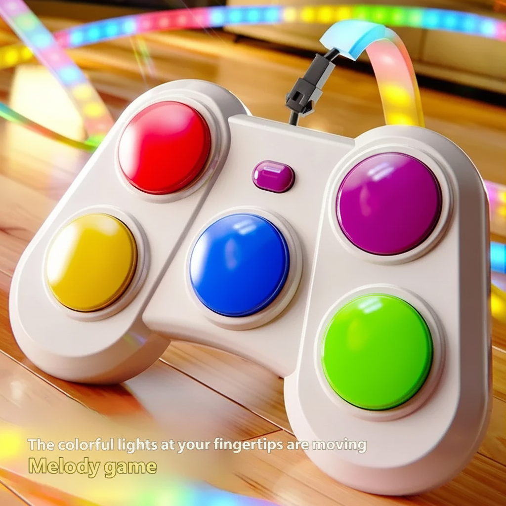 ColorRush – Ludique et stimulant – Jeu de réaction lumineux avec des boutons de couleur