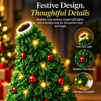 Thumbnail for HolidayBeam – Festif et chaleureux – Projecteur de Noël USB avec motifs lumineux