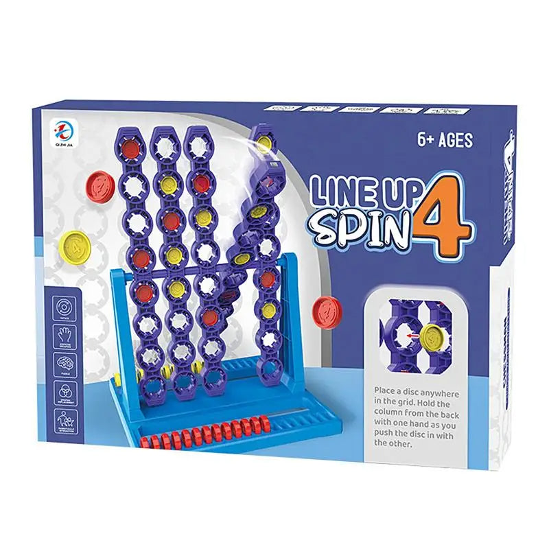 Line up 4 Spin™ - Jeu de réflexion - Jeu de réflexion