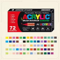 Thumbnail for ColorCraft – Créatif et durable – Marqueurs acryliques à pointe pinceau