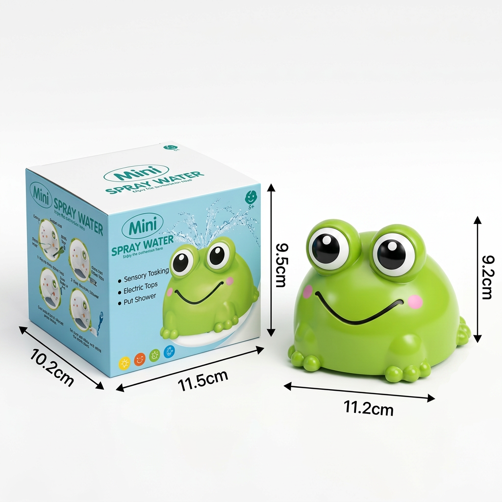FrogSplash – Joyeux et interactif – Fontaine à eau automatique