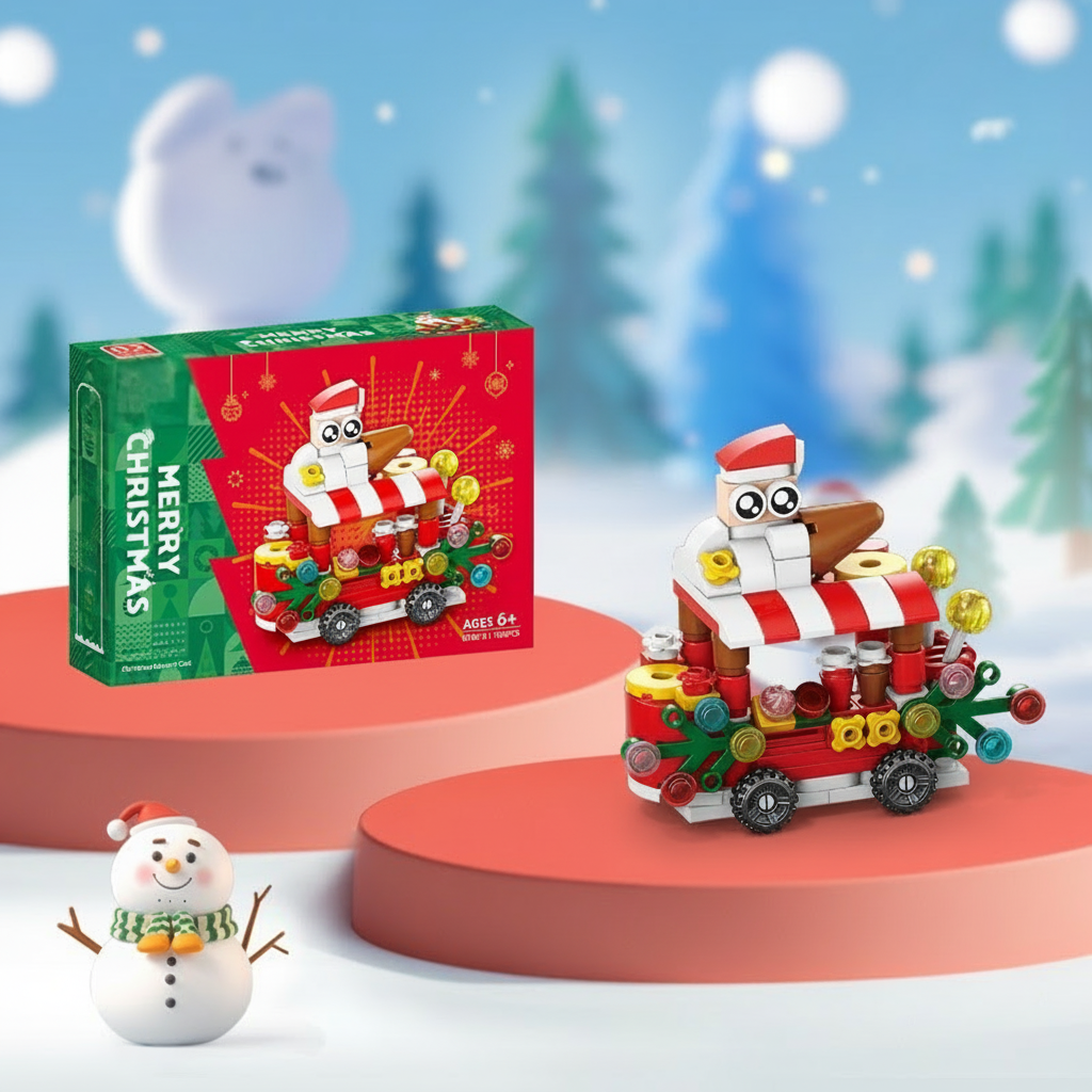 WinterBlocks – Noël & Fun – Jouets de construction sur le thème de Noël