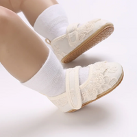 Thumbnail for PrincessLace – Élégantes et mignonnes – Chaussures pour bébé avec dentelle et fermeture velcro