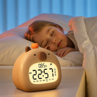Thumbnail for CappyClock – Mignon et polyvalent – Réveil numérique pour enfants avec veilleuse