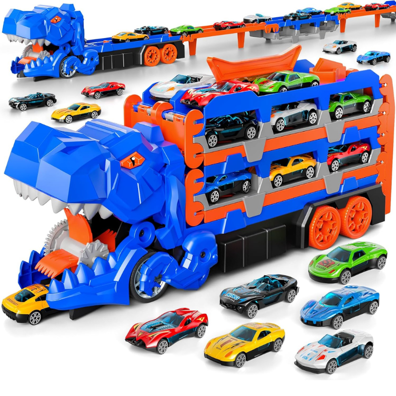 JurassicTruck – Robuste et amusant – Chariot de transport pliable Dino