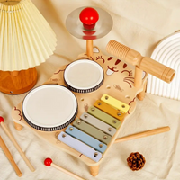 Thumbnail for Woods – Musical et éducatif – Batterie en bois pour tout-petits