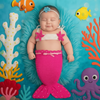 OceanPrincess – Enchanteur et confortable – Ensemble « Petite sirène » pour bébé