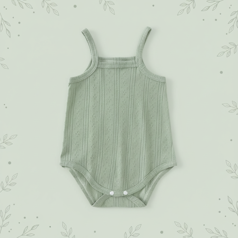 Summer Bodysuit – Léger et confortable – Body tricoté pour bébé