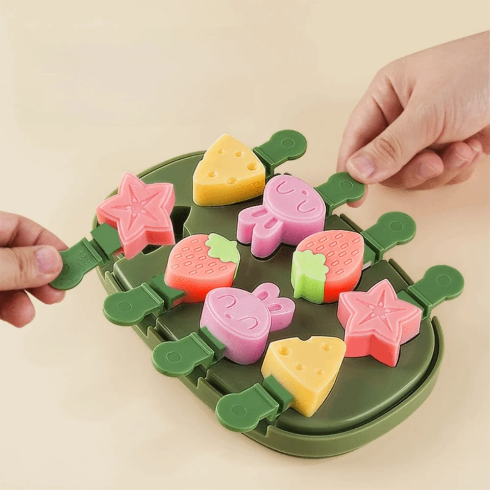 LollyFun – Créatif et pratique – Moule à glaces en silicone avec boîte de conservation