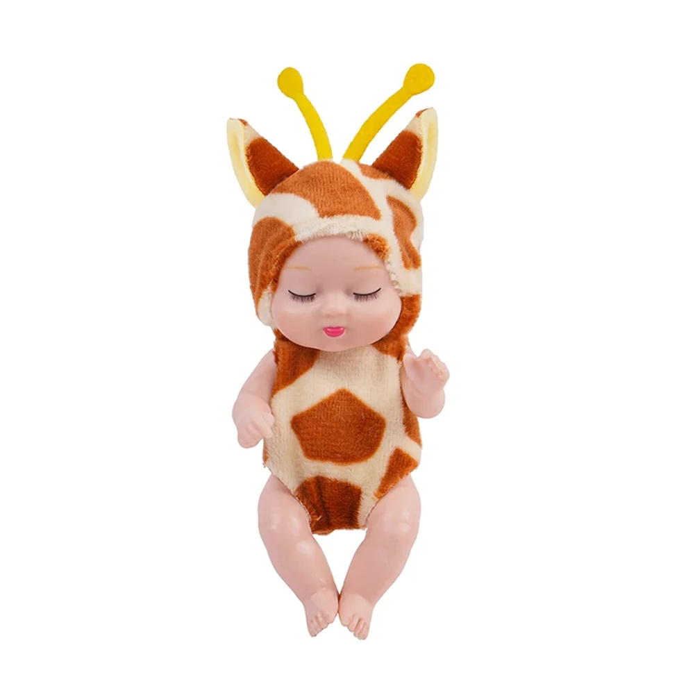 LittleDolly – Mignon et douillet – Une poupée habillée d'un costume d'animal rigolo