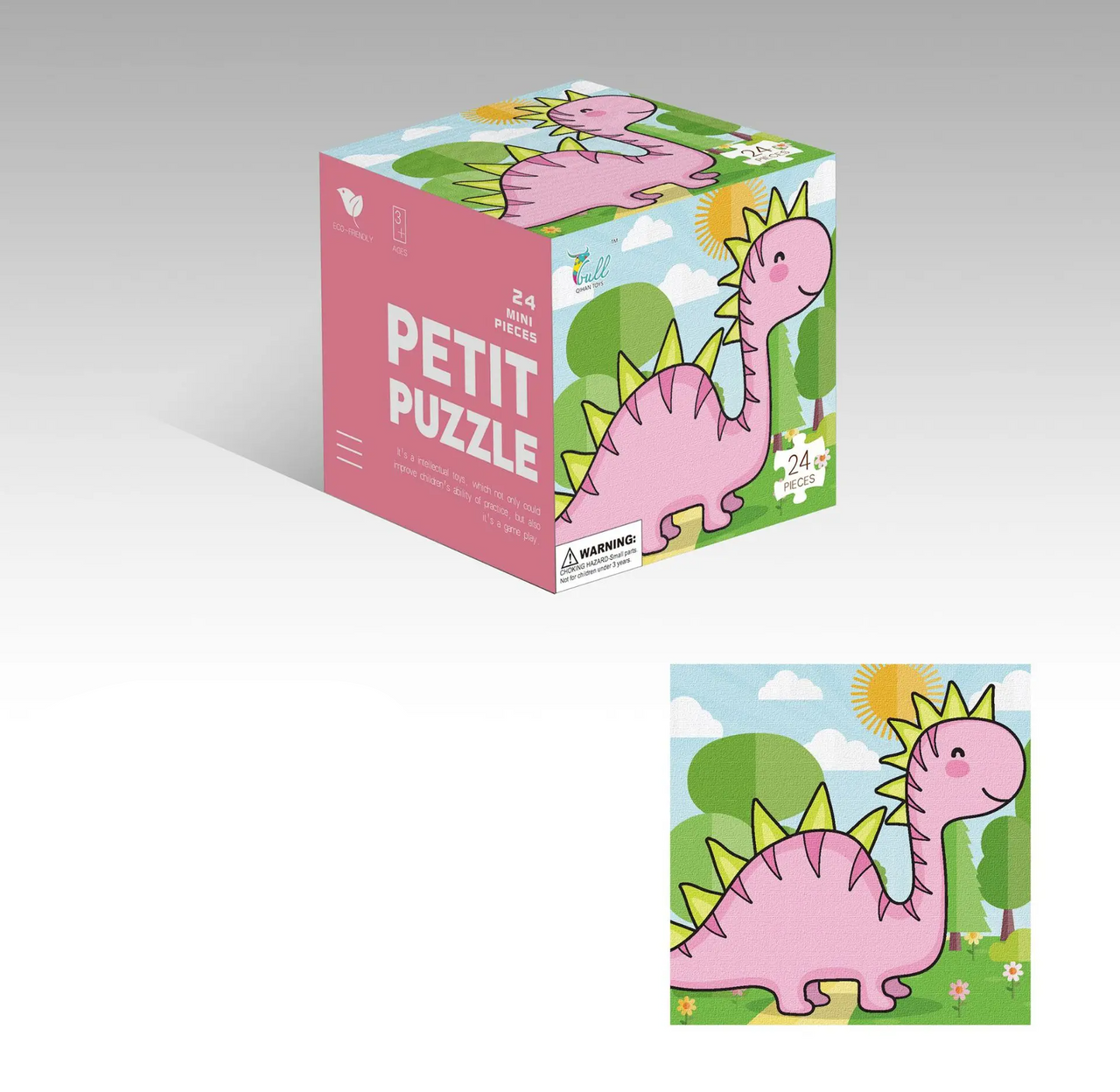 Tiny Brain Boost™ – Apprendre en s'amusant – Animaux Puzzle
