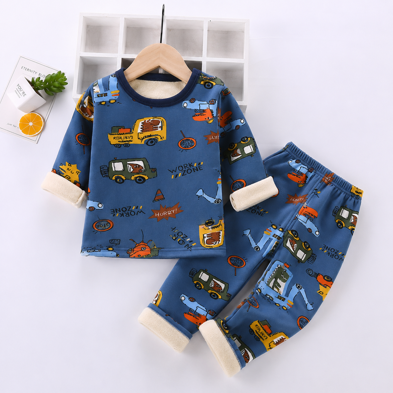 Mini Fashion - Design Cartoon Doux et Confortable - Pyjama Polaire Enfant