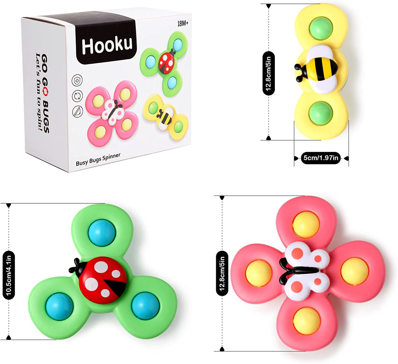 Bath Spinner™ - Rendez le bain amusant - Jouets de bain rotatifs