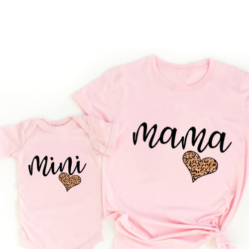 Mini Fashion™ - Maman et fille - Chemise et barboteuse assorties