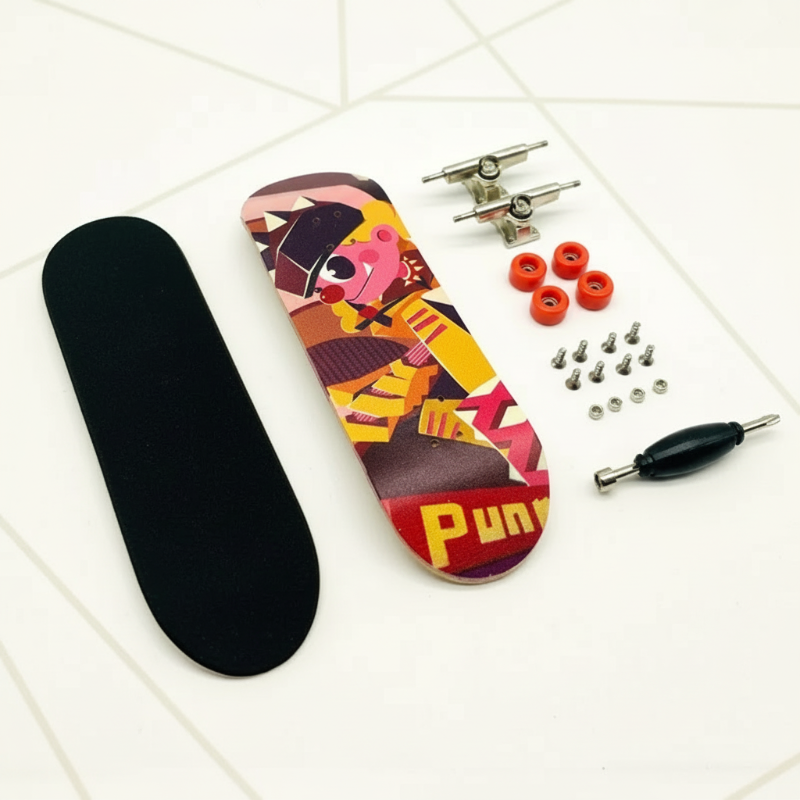 MiniDeck – Robuste et flexible – Skateboard à doigts