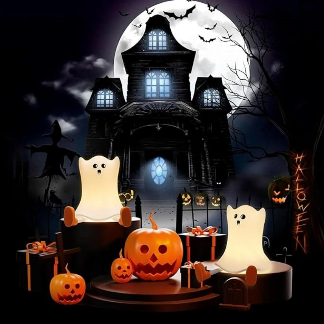 SpookyLamp – Mignon et plein de charme – Veilleuse d'Halloween