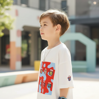 Thumbnail for TinyTrend – Décontracté et élégant – T-shirt pour enfants avec imprimé coloré