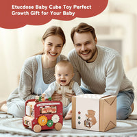 Thumbnail for BusyRide – Éducatif et polyvalent – Bus d'activités Montessori en bois