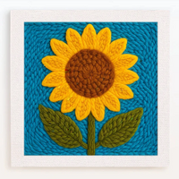 Thumbnail for ThreadArt – Fait main & Coloré – Kit de broderie Animaux