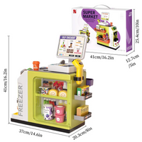 Thumbnail for PlaySmart – Créatif et éducatif – Kit de jeu « Supermarché »