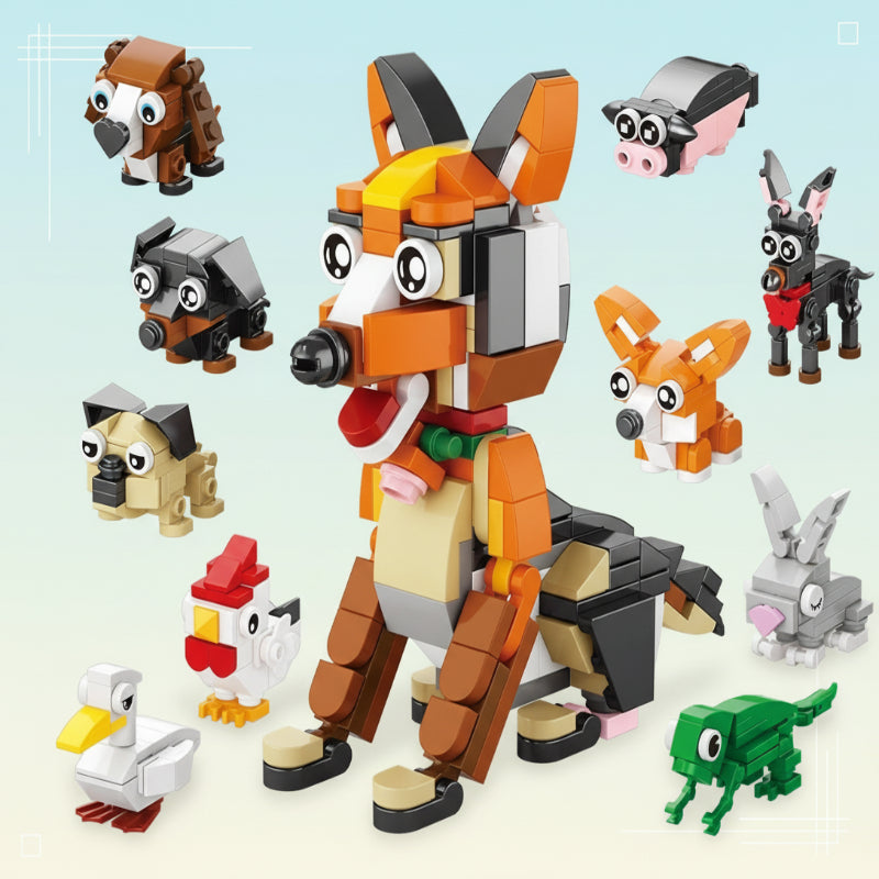 BlockCraft – Éducatif et amusant – Kit de construction