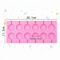 Thumbnail for SweetPop – Des friandises saines – Lot de moules à sucettes en silicone