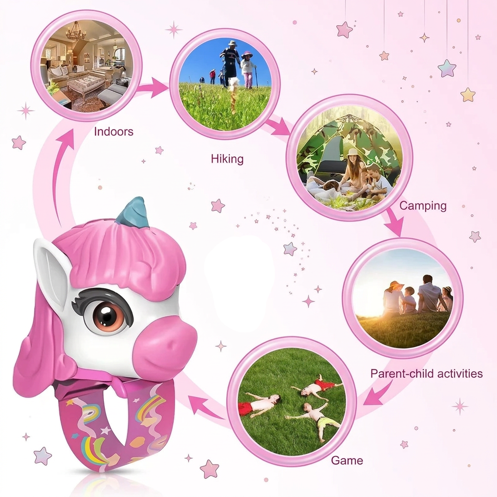 UnicornTalk – Mignon et interactif – Talkie-walkie licorne pour enfants