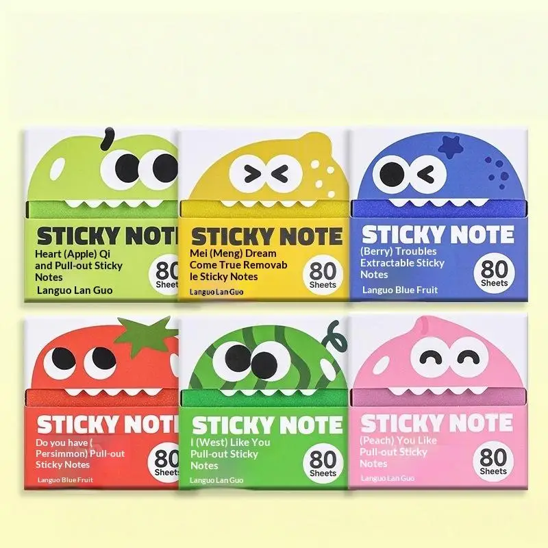 MemoBuddy – Colorés et pratiques – Post-it transparents