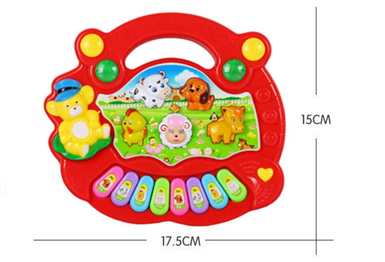 Kids Musical Piano™ - Animaux musicaux - Jouet piano pour enfants