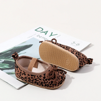 Thumbnail for TinyStyle – Mignonnes et élégantes – Chaussures pour bébés filles à imprimé léopard