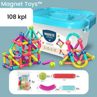 Thumbnail for Magnet Toys™ - Soyez créatif avec des aimants - Bâtons magnétiques